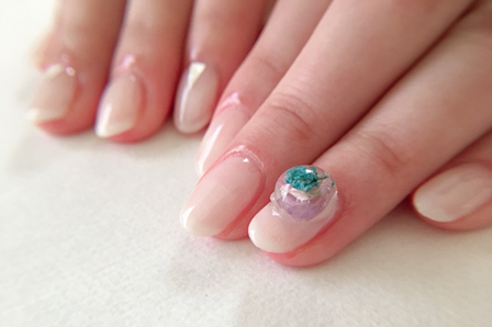 ネイルのカタログ写真