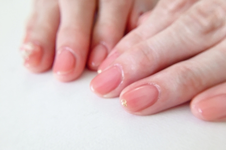 ネイルのカタログ写真