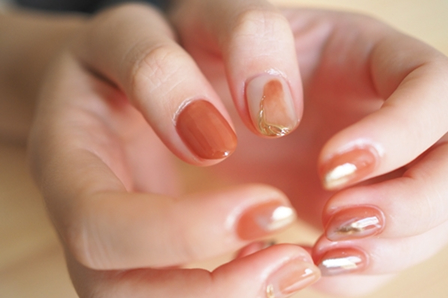 ネイルのカタログ写真