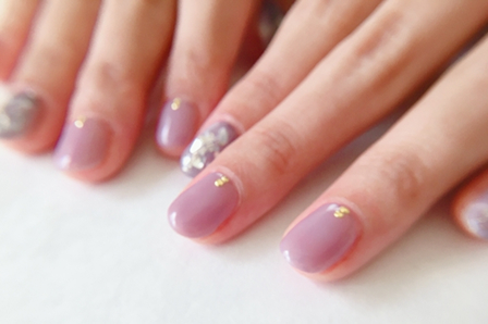 ネイルのカタログ写真